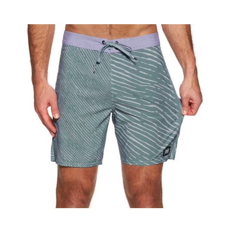 RIP CURL MIRAGE MIND WAVE BOARDSHORTS - MID BLUE