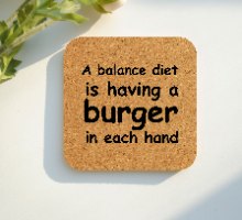 6 תחתיות מרובעות שונות על אוכל