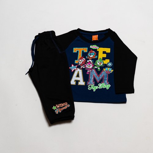 חליפת בנים כנפי על נייבי