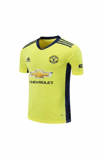 חולצת שוער קצרה מנצ'סטר יונייטד צהוב 20/21