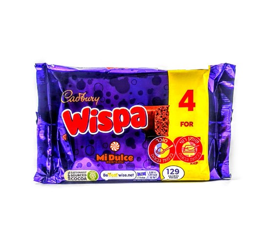 Cadbury Wispa,מארז רביעייה!