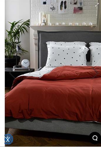 סט מלא זוגי דגם טרקוטה מבד גרסי של ורדינון