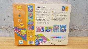 יצירה- צבעי מים הודו