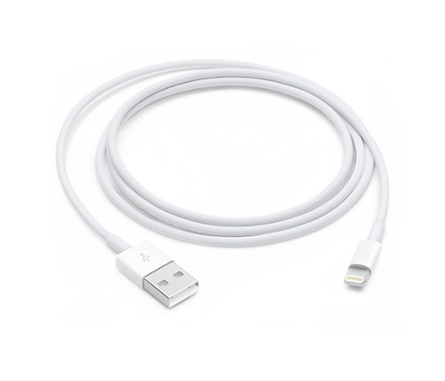 כבל טעינה וסנכרון Apple Lightning ל-USB באורך כ- 1 מטר