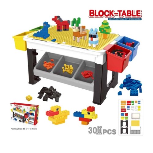 שולחן לגו 300 חלקים