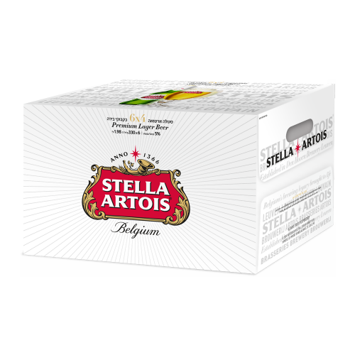 ארגז סטלה 330 מ"ל (24 יחידות)