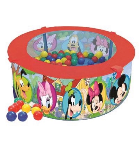 בריכת כדורים מיקי מאוס עם 50 כדורים