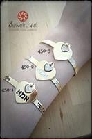 צמיד לב לאמא אשת חיל