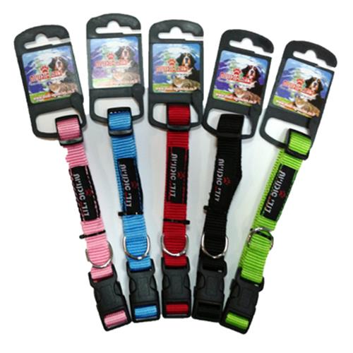 קולר עם קליפס צבעוני לכלב קטן