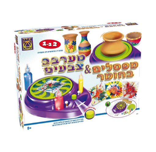 מפסלים בחומר & מערבב צבעים