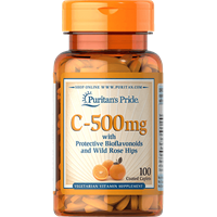 -- ויטמין  C 500 -- מאה קפליות  ן Puritans Pride