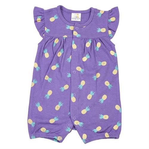 אוברול גופיה אננסים סגול