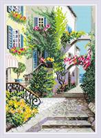 תמונת שיבוץ אבנים - רחוב איטלקי 27X38