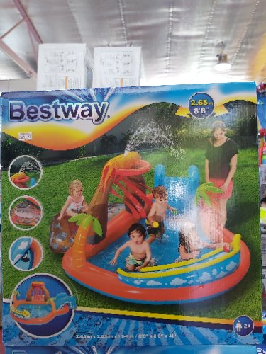 בריכת פעילות bestway עצים עם מזרקה 2.65×2.65