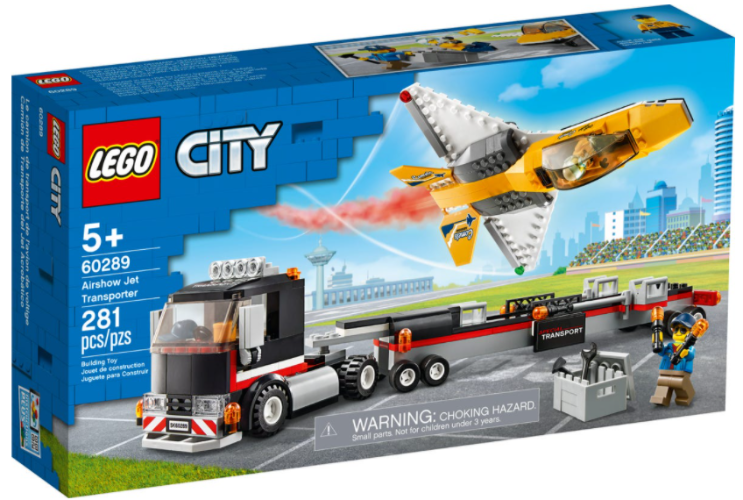 לגו City 60289 טרנספורטר מטוסי איר שואו