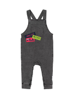 אוברול פאטצ'ים FILA אפור ג'ינס  6M-2