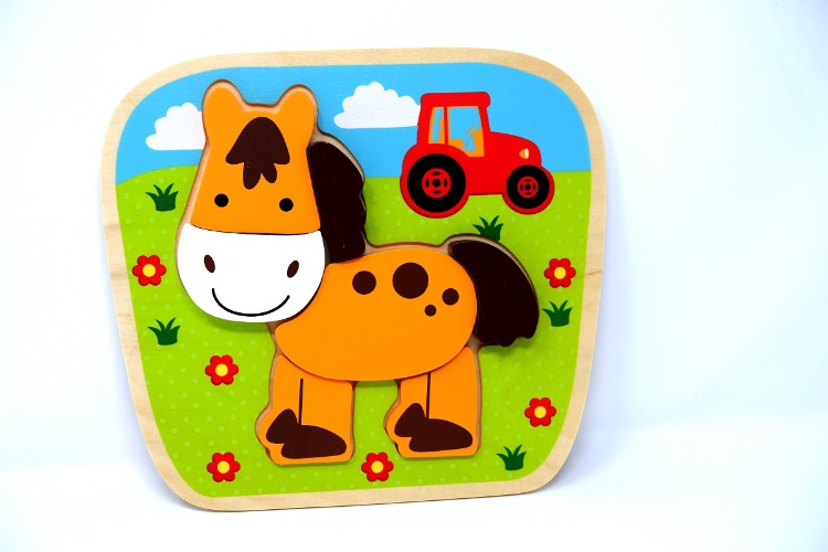 פאזל התאמה סוס