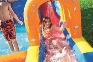מתקן קפיצה מתנפח רטוב עם מים Bestway 53303 - פארק מים  HURRICANE-קפיץ קפוץ