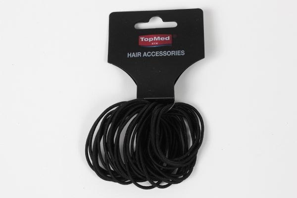 טופמד גומיות דקות שחורות 28 יחידות