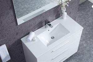 ארון אמבטיה עומד בעיצוב נקי דגם מרקורי MERCURY
