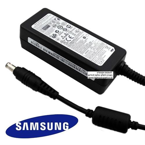 מטען מקורי למחשב נייד סמסונג נטקבוק Samsung N150 / NC110 / NF210 19V 2.1A ADP-40NH AD-4019S AC Power Supply