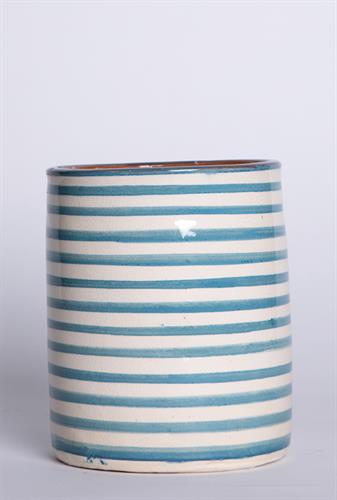 סכומון  טורקיז לבן פסים