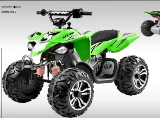 טרקטורון קוואסקי KFX 90