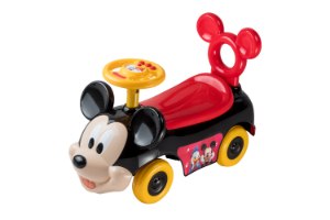 בימבה מוסקלית +מוט דחיפה מיקי מאוס 2 ב1