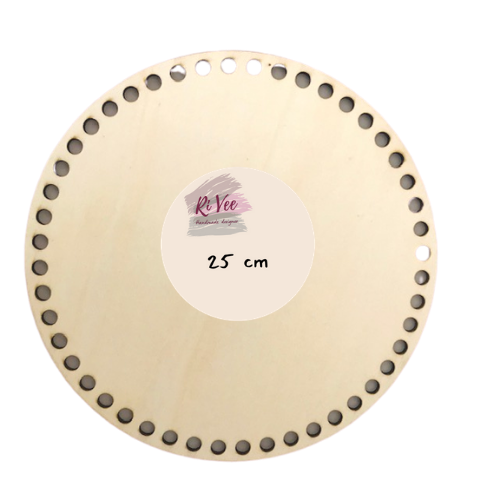 תחתית עץ לסלסלה. תחתיות לסלסלה, תחתית עץ עגולה לסלסלה סרוגה ,בסיס עץ לסלסלה סרוגה , תחתית עגולה לסל כביסה סרוג,