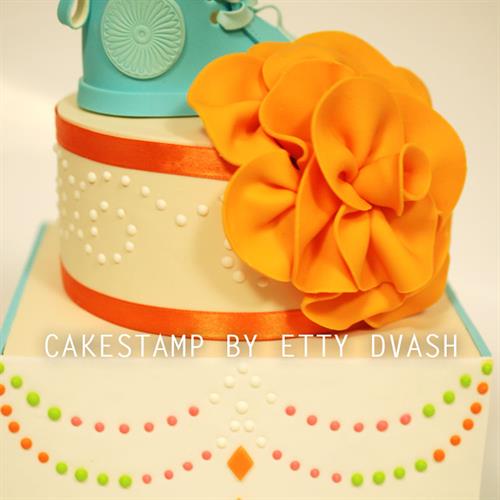 משטח נקודות - וילון