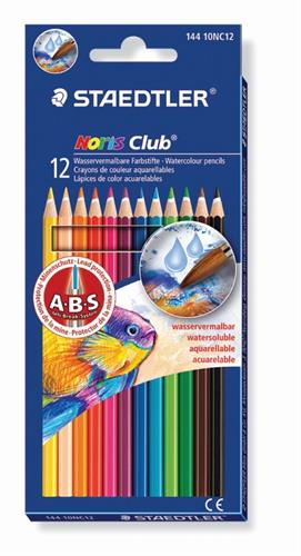 "עפרון צבעוני אקוורל סט 12