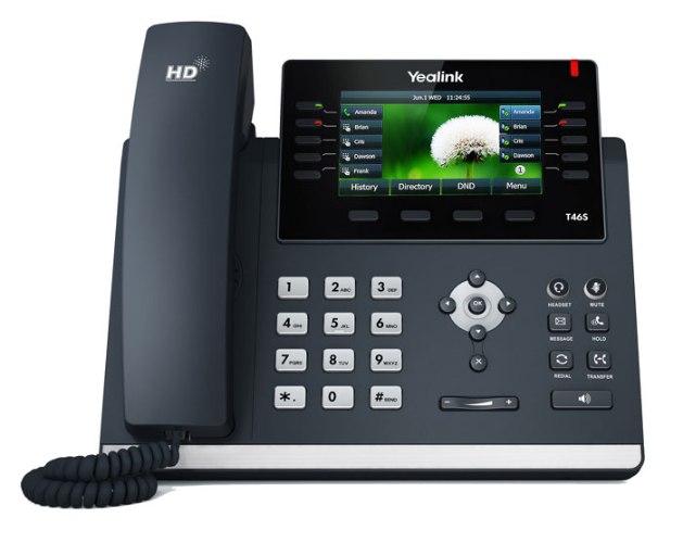 טלפון VoIP חכם Yealink SIP-T46S IP Phone