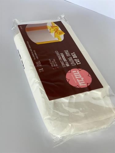 1 קילו בצק סוכר לבן- עלמה