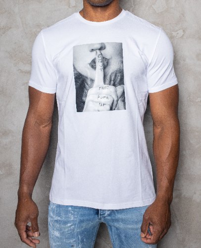 טי שרט   T - AKASHI LOGO צבע לבן