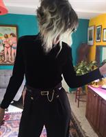 אוברול שחור גולף יוקרתי מידה L