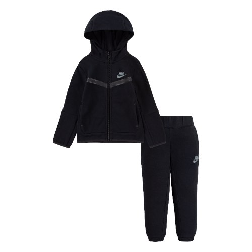 חליפה שחורה Tech Fleece NIKE - מידות 1Y-7Y