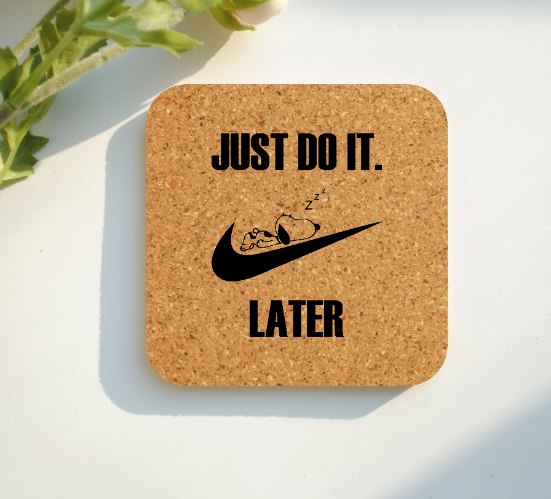 Just do it later coaster