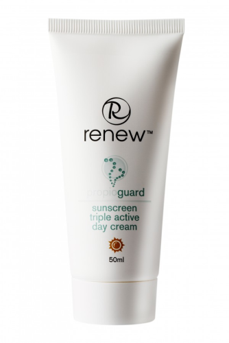 Renew Propioguard Sunscreen Triple Active Day Cream - קרם יום טריפל אפקט עם מסנני קרינה לעור שמן