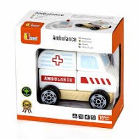 ויגה מכונית אמבולנס מגדל קוביות