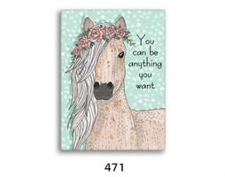 סט של 3 תמונות לחדר בנות, ילדות ונערות דגם 012