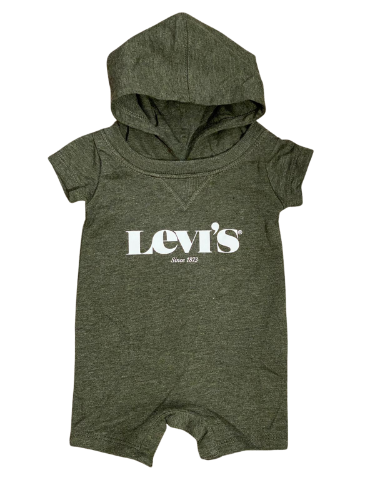 אוברול תינוקות LEVIS זית 1873