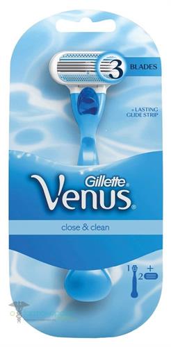 ג'ילט ונוס סכינים ידית+ 2 סכינים