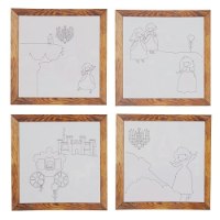 צביעה במכחול מים - בארמון