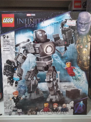 לגו גיבורים 76190