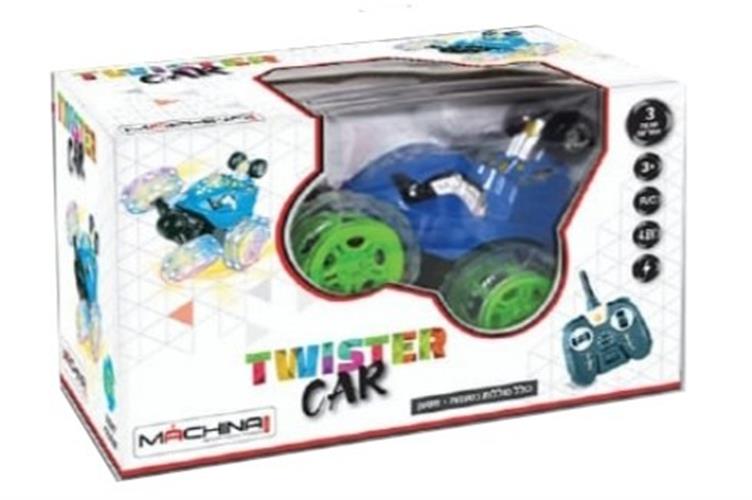 מכונית משתוללת עם אורות