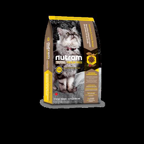 נוטרם טוטאל לחתול ללא דגנים עוף והודו T22 6.8kg