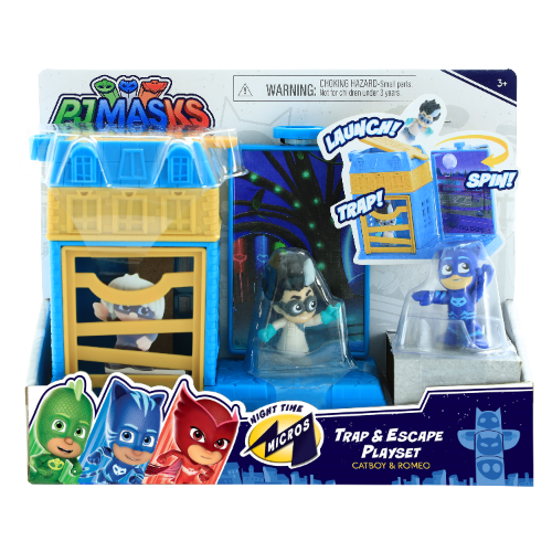 כח פיג'יי|PJ- המלכודת- ערכת משחק מיקרו- מגוון דמויות