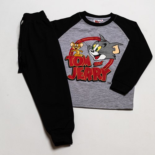 חליפת בנים טום וג'רי מלאנג'