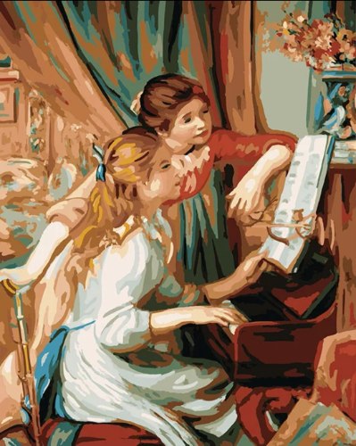 צביעה לפי מספרים - פסנתר RGDZ466