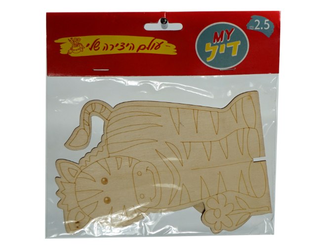 MDF עץ דגם זברה